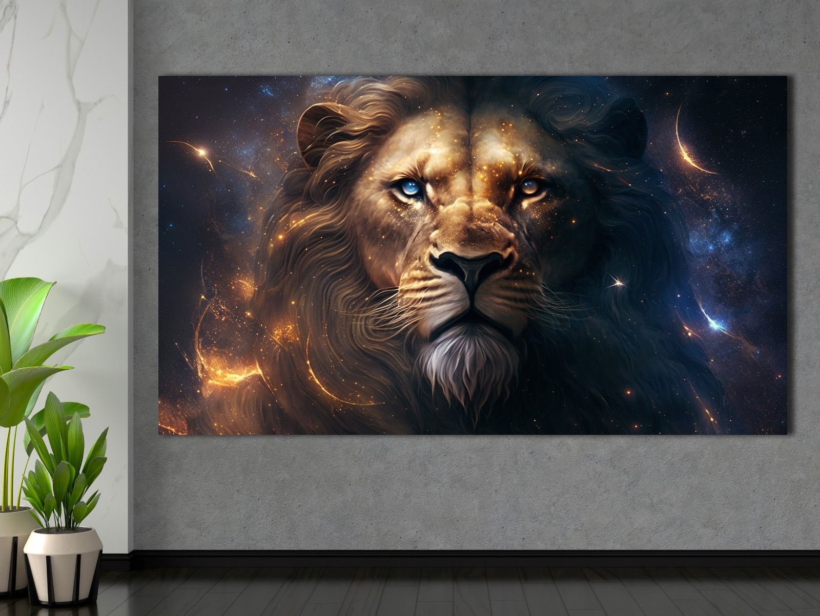 Lion%20-%20Laminasyonlu%20Kanvas%20Tablo