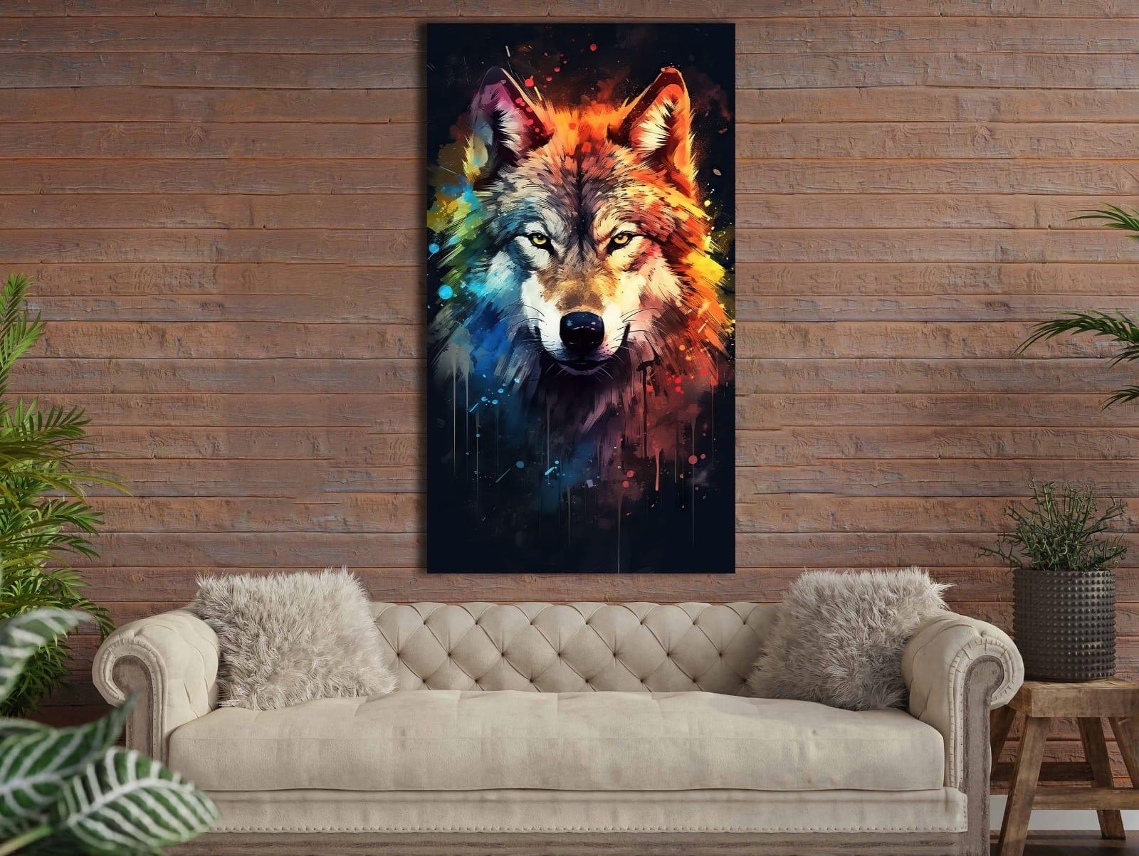 Wolf%20-%20Laminasyonlu%20Kanvas%20Tablo