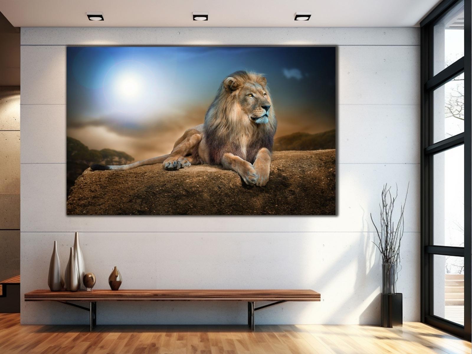 Lion%20-%20Laminasyonlu%20Kanvas%20Tablo